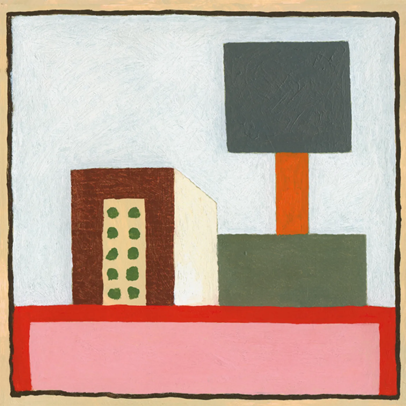 Pierre Bastien Blue As an Orange Vinyl Record