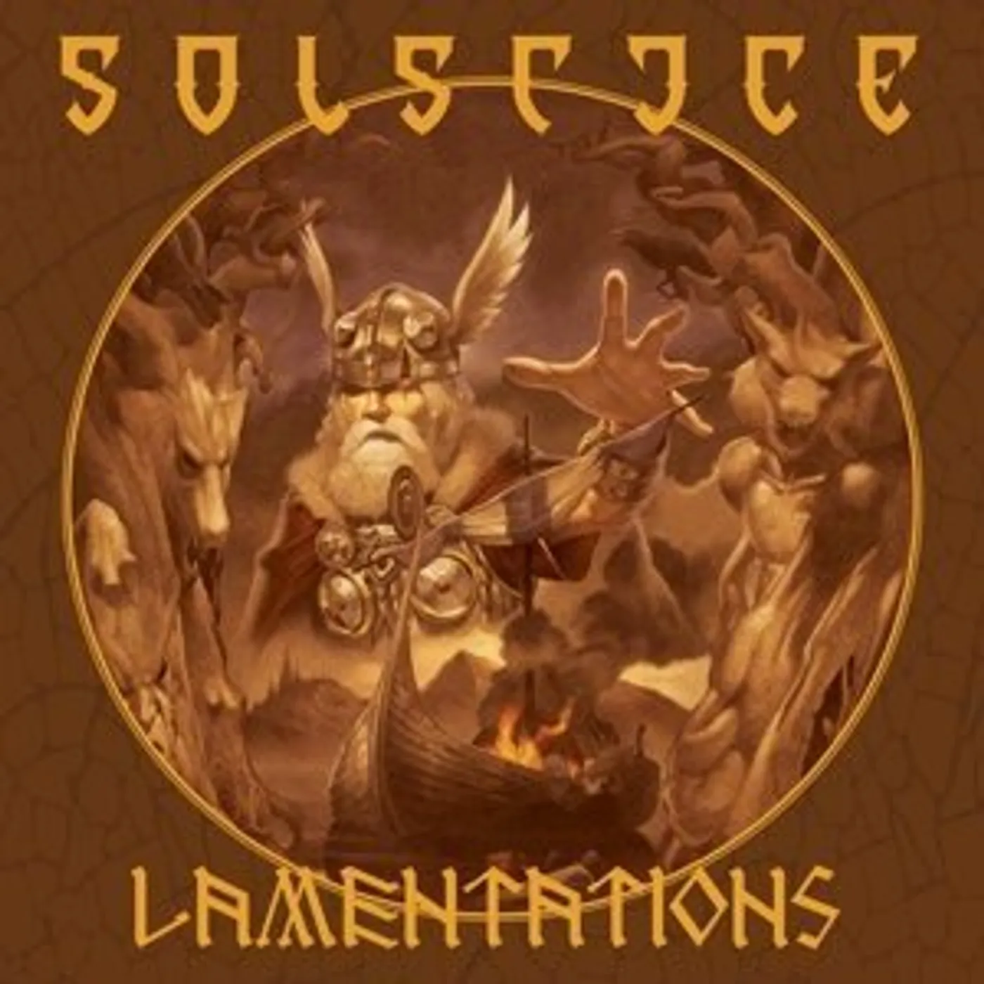 Solstice  LAMENTATIONS Vinyl Record - UK Release