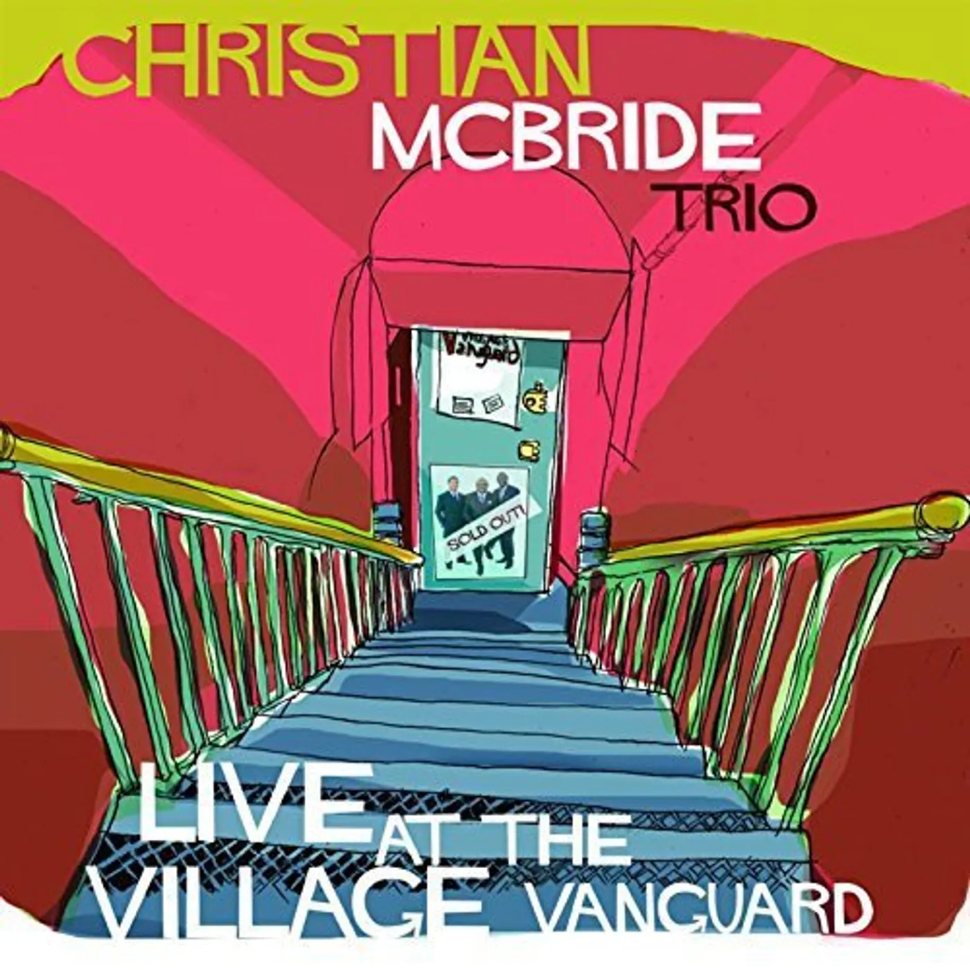 Christian McBride Trio LIVE AT THE VILLAGE VANGUARD Vinyl Record - UK Release