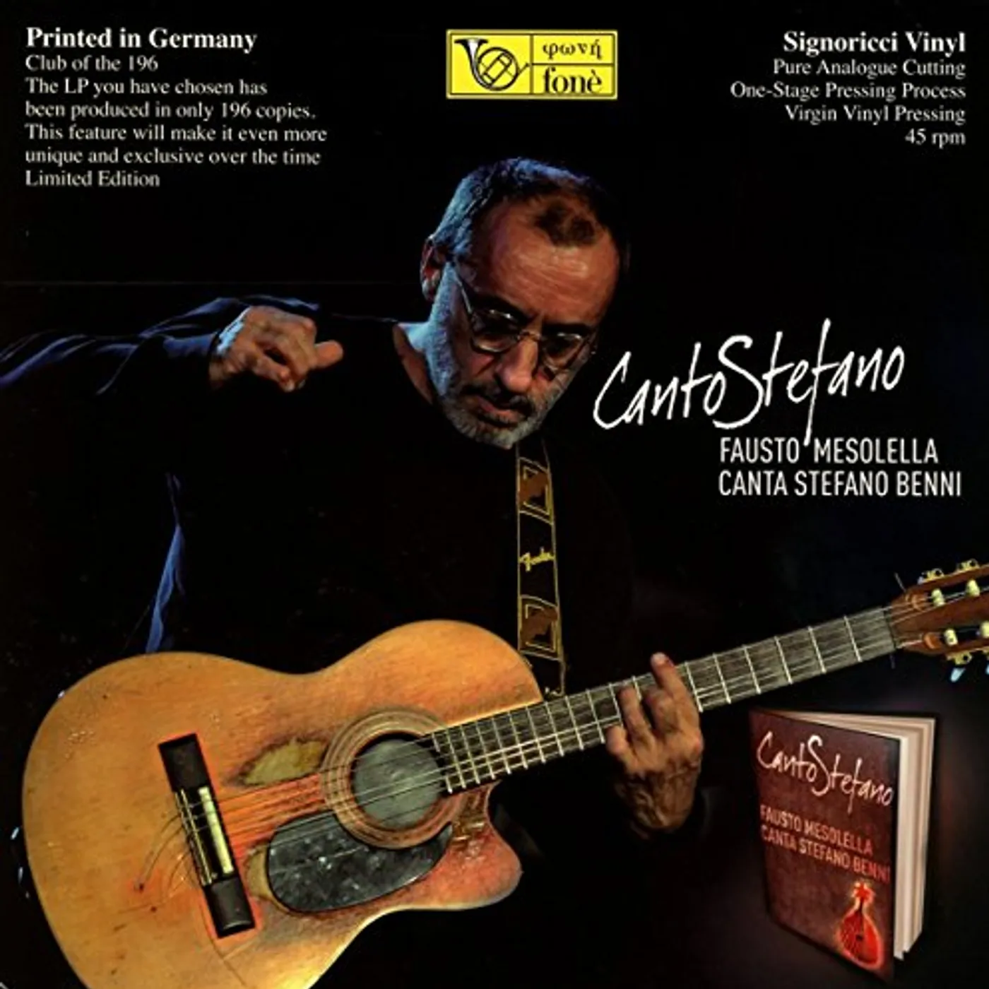 Fausto Mesolella CANTO STEFANO (45RPM) Vinyl Record