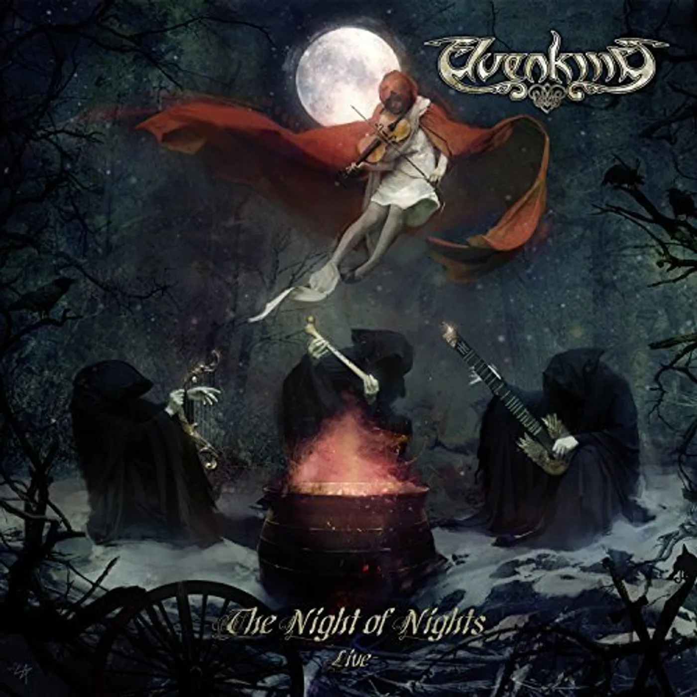 Elvenking THE NIGHT OF NIGHTS - LIVE CD