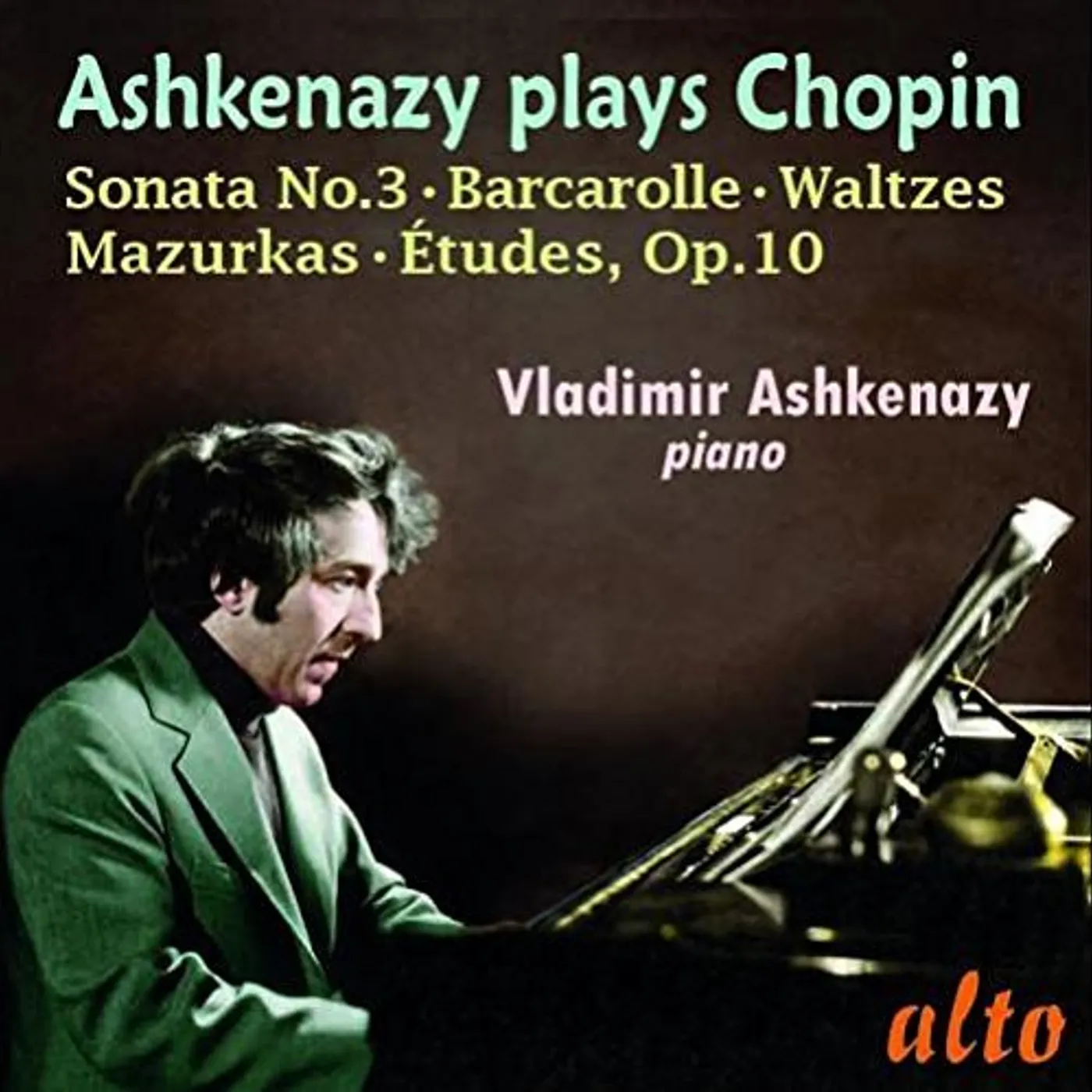 Chopin ETUDES OP. 10 SONATA NO. 3 WALTZES MAZURKAS BARCA CD