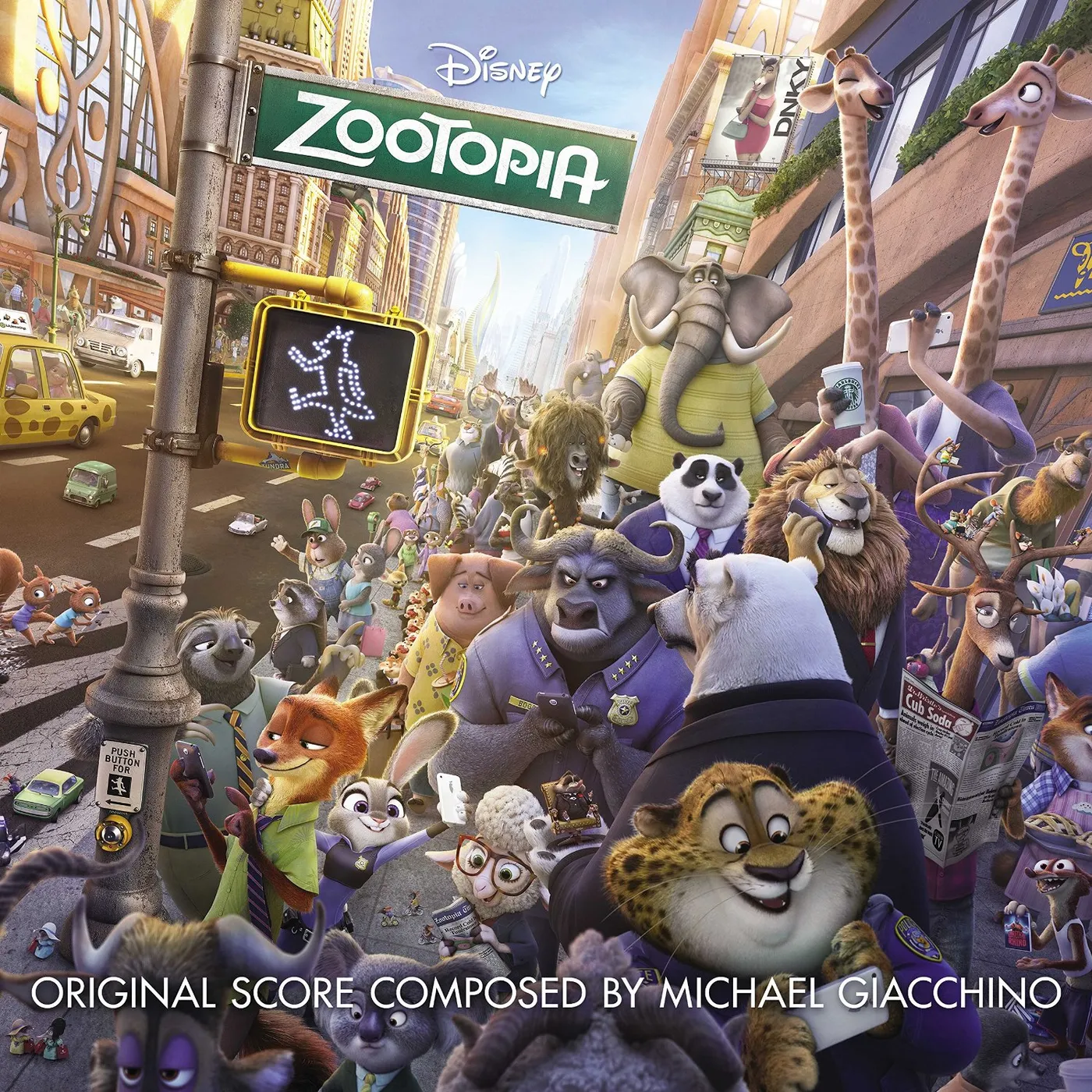 Michael Giacchino ZOOTOPIA / Original Soundtrack CD