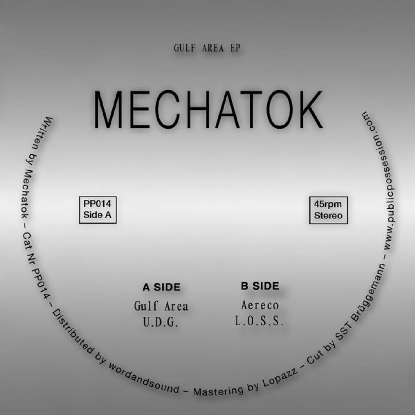 Mechatok GULF AREA Vinyl Record