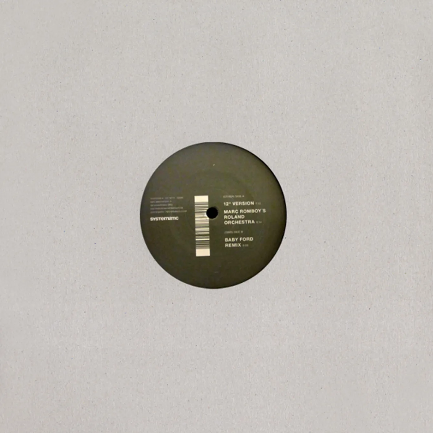 OCH TIME TOURISM Vinyl Record