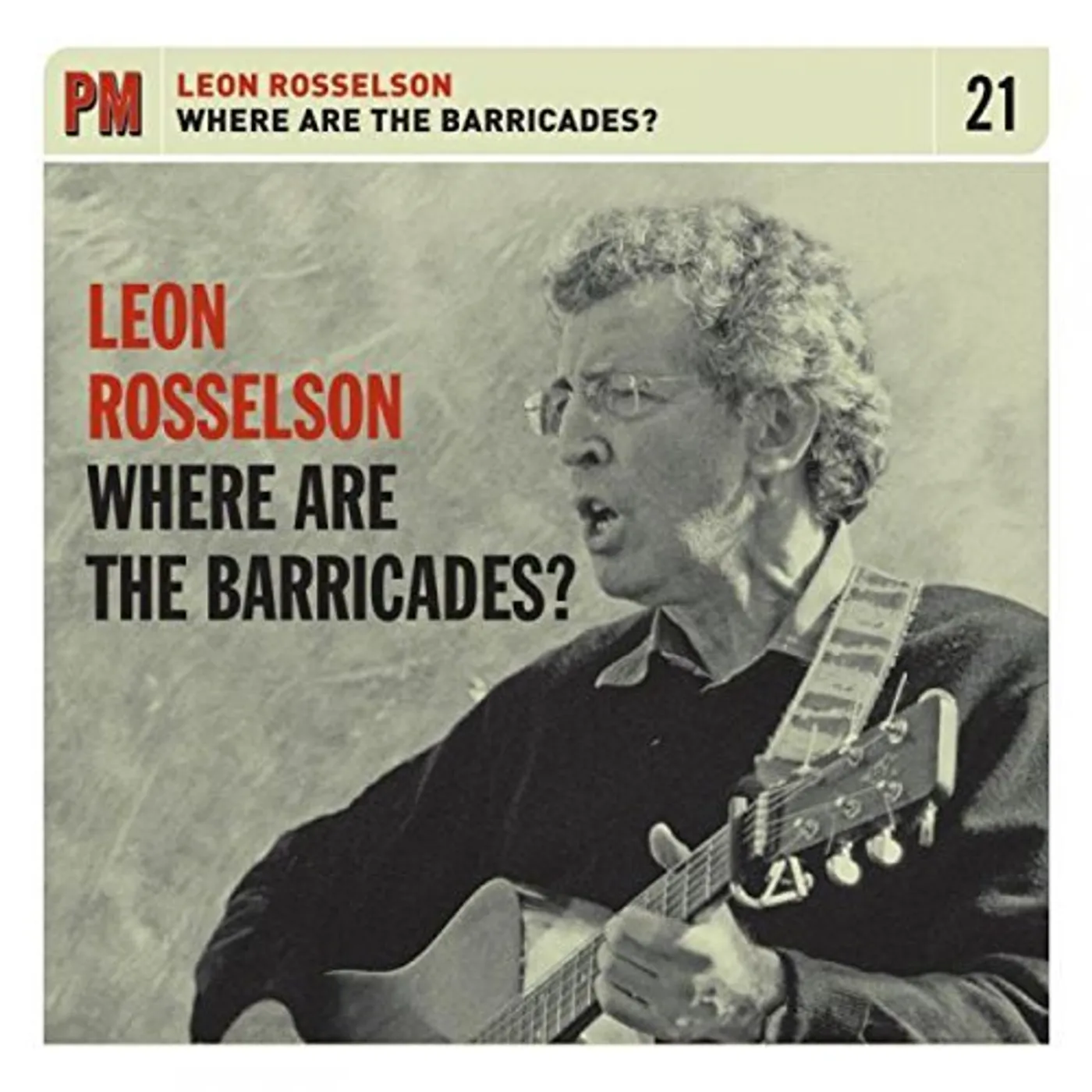 Leon Rosselson WHERE ARE THE BARRICADES CD