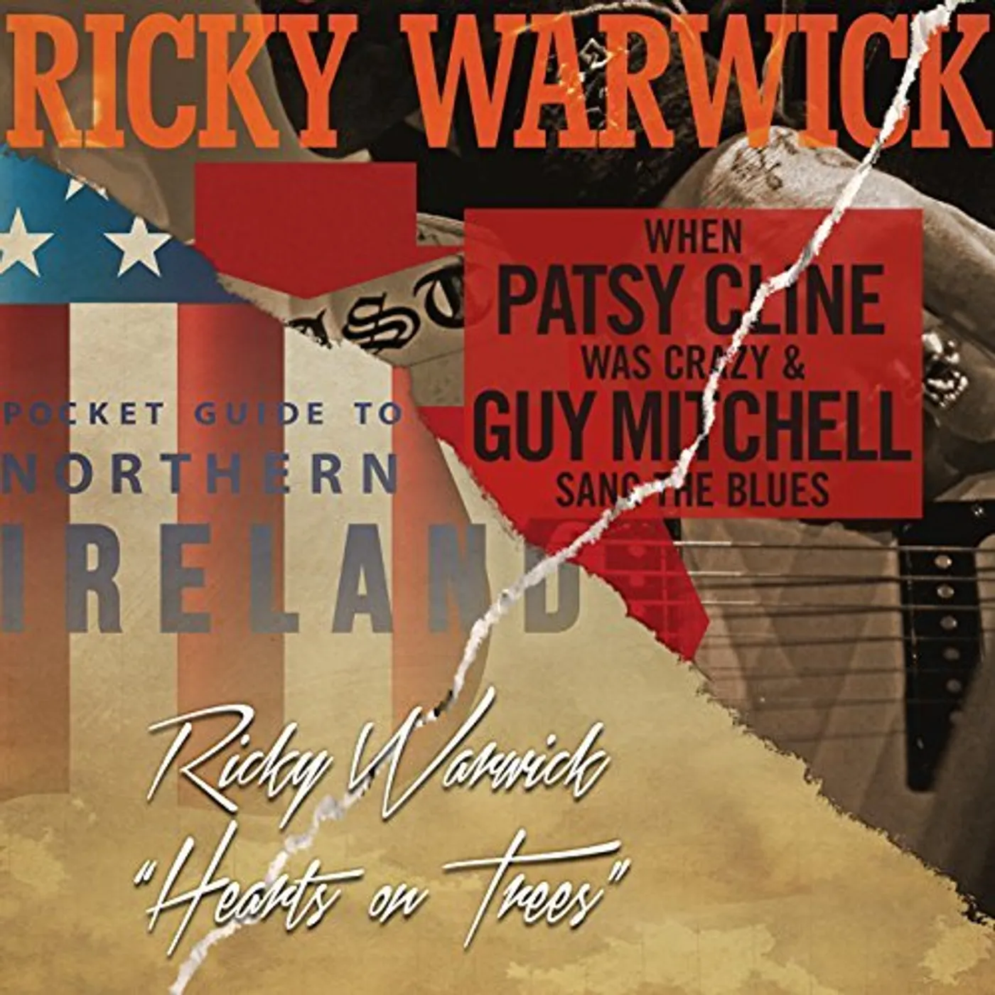 Ricky Warwick WHEN PATSY CLINE WAS CRAZY / HEARTS ON TREES CD
