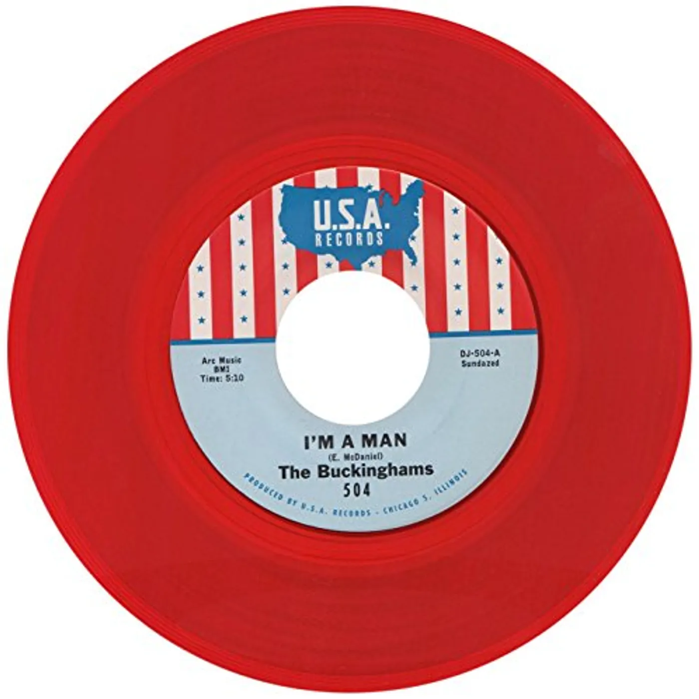 The Buckinghams I'm A Man / Don't Want To Cry Vinyl Record