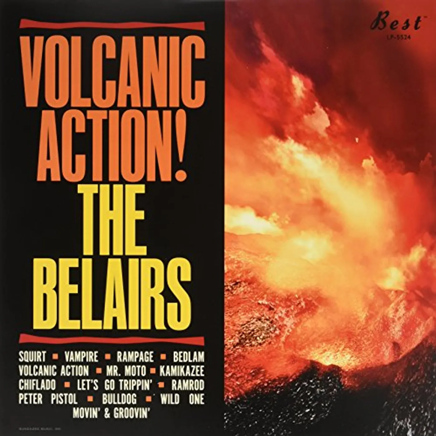 The Belairs Volcanic Action Vinyl Record