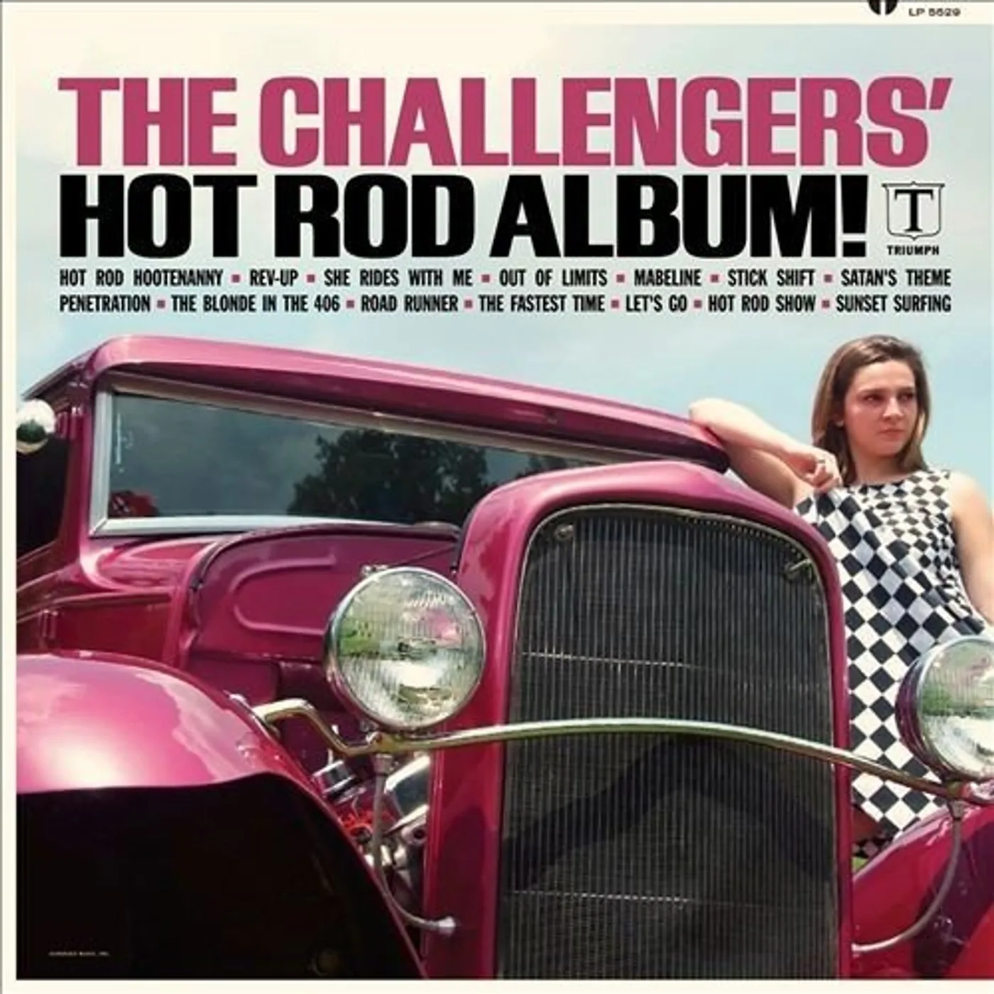 The Challengers HOT ROD ALBUM Vinyl Record