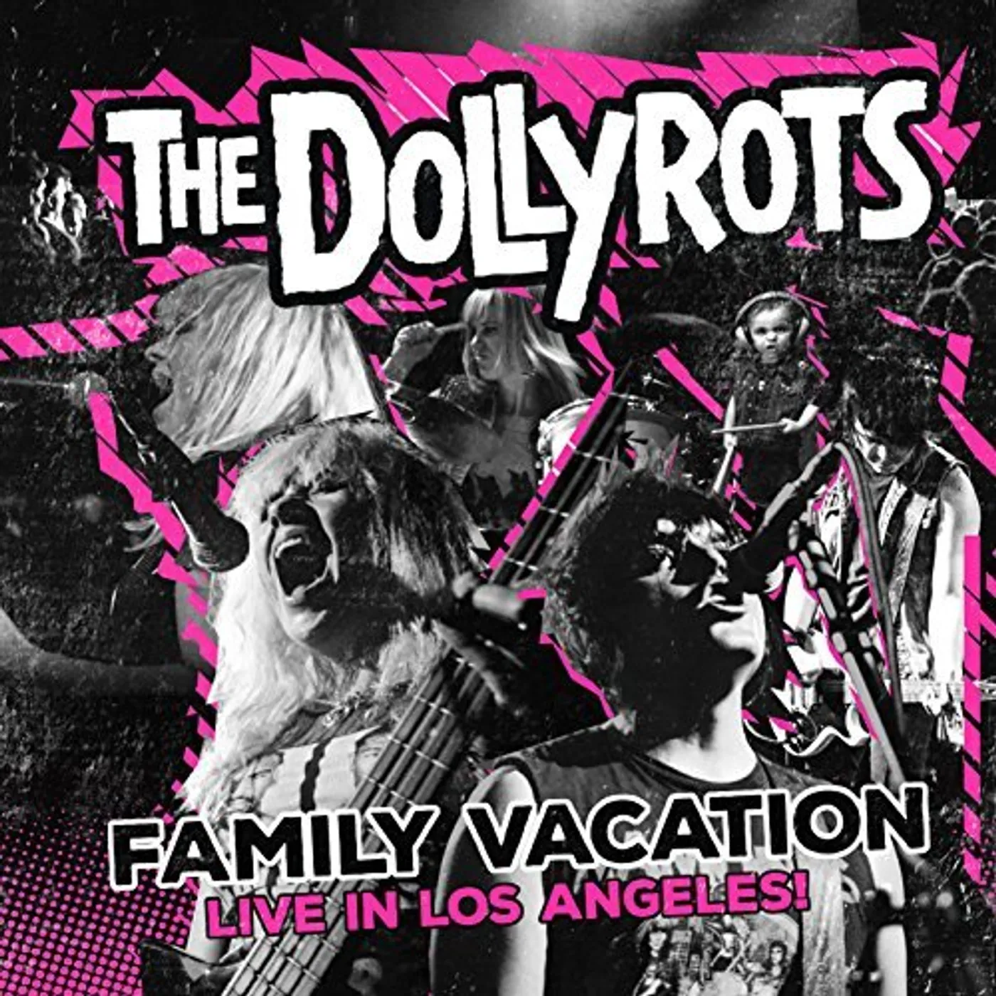The Dollyrots FAMILY VACATION: LIVE IN LOS ANGELES CD