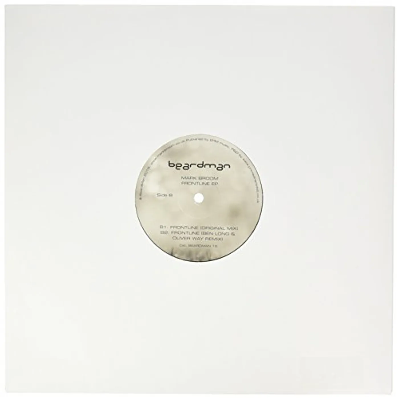 Mark Broom Frontline EP Vinyl Record