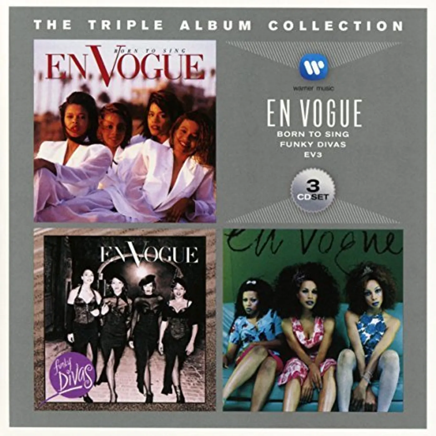 TRIPLE ALBUM COLLECTION EN VOGUE CD