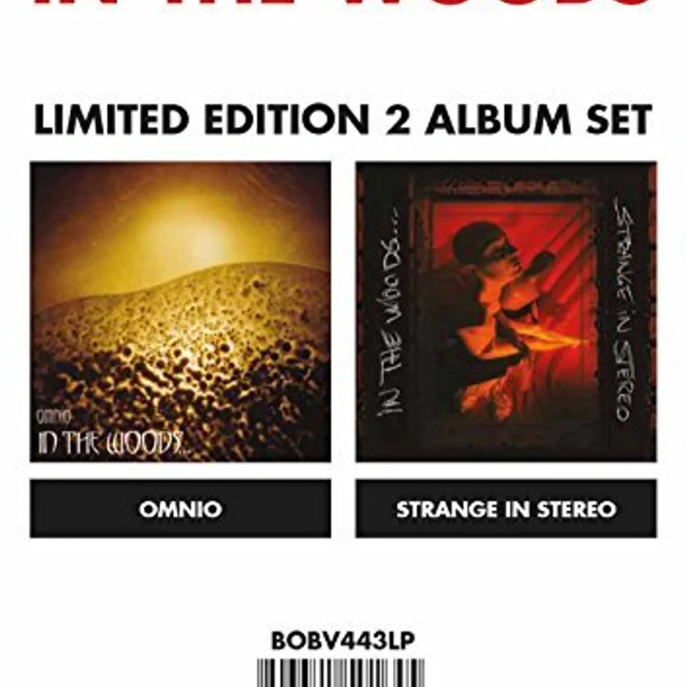 In The Woods... OMNIO /STRANGE IN STEREO Vinyl Record - Colored Vinyl, 180 Gram Pressing, Red Vinyl, UK Release