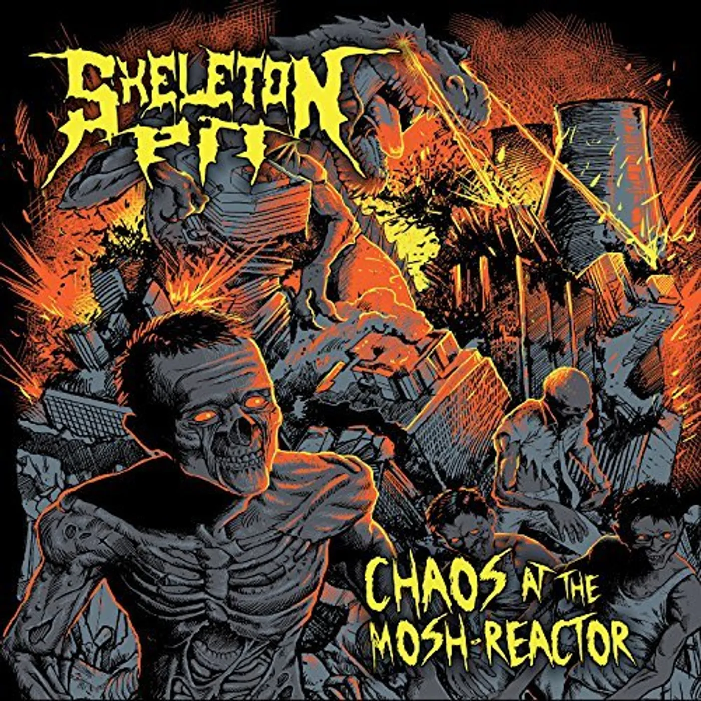 Skeleton Pit CHAOS AT THE MOSH-REACTOR CD