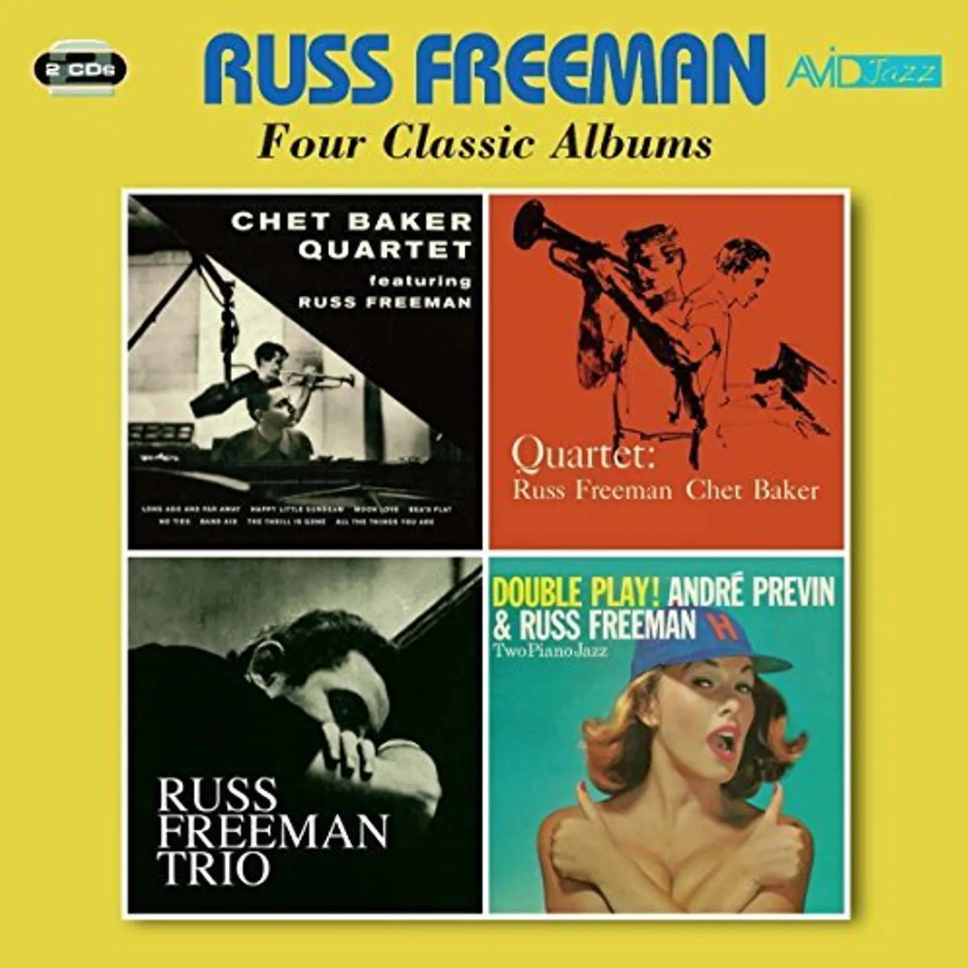 4 LPS - QUARTET FEATURING RUSS FREEMAN / QUARTET CD