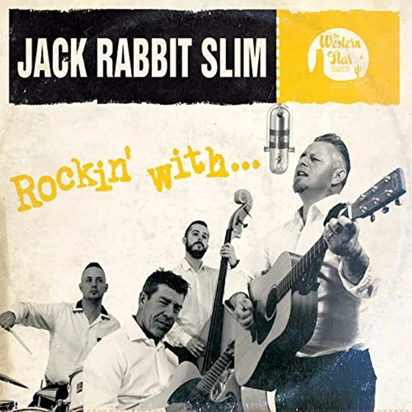 Jack Rabbit Slim ROCKIN WITH (GOLD VINYL) Vinyl Record