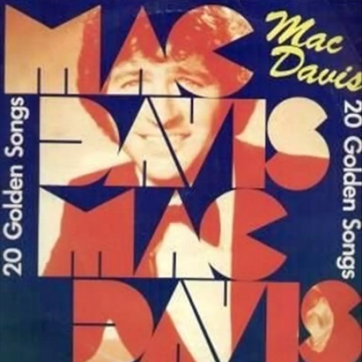 Mac Davis 20 GOLDEN SONGS Vinyl Record
