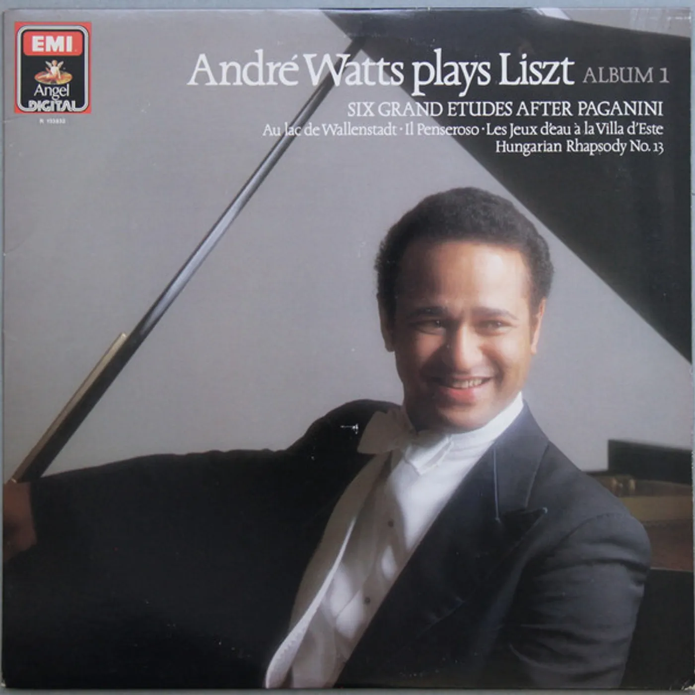 André Watts PLAYS LISZT - 6 GRAND ETUDES AFTER PAGANINI Vinyl Record