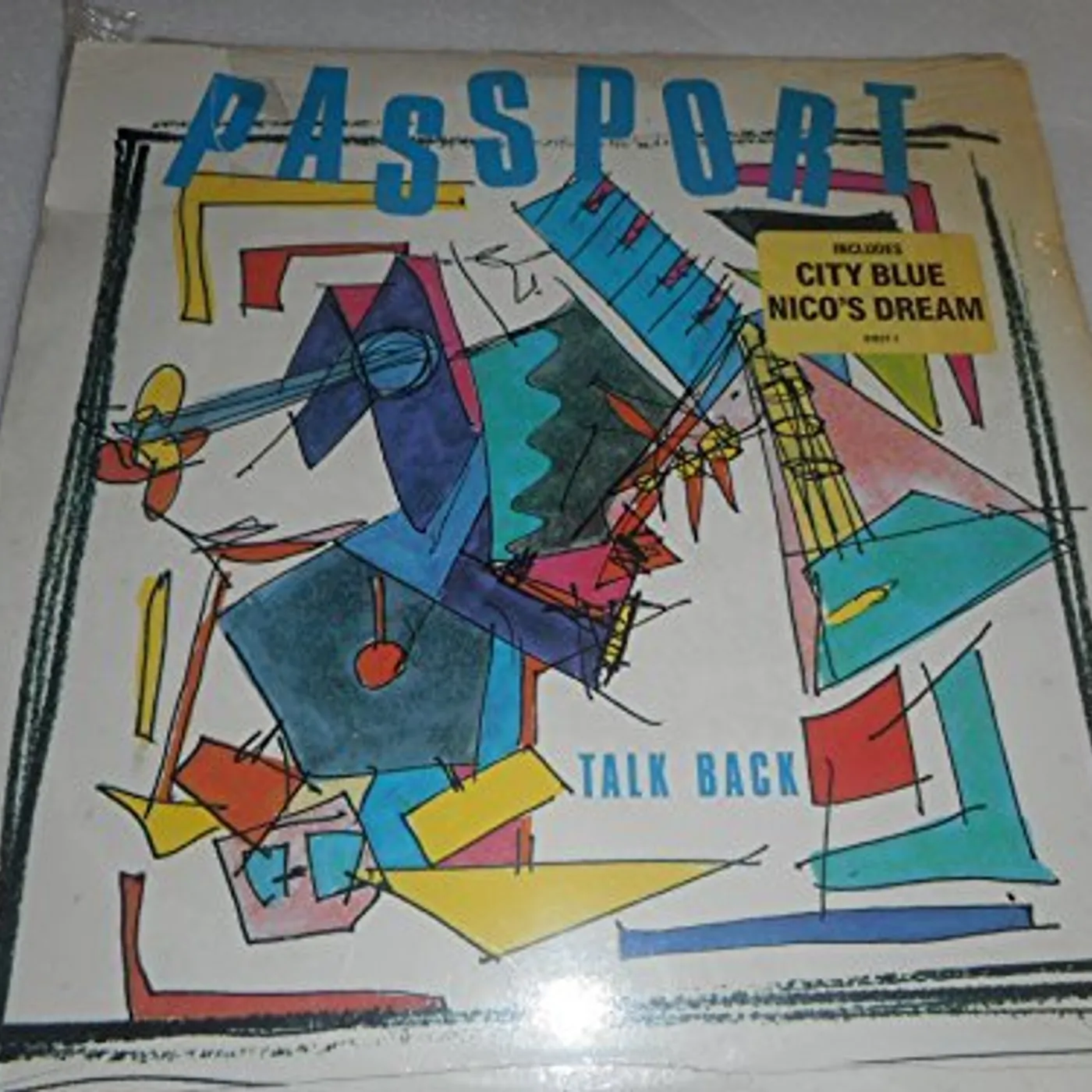 Passport Talk Back Vinyl Record