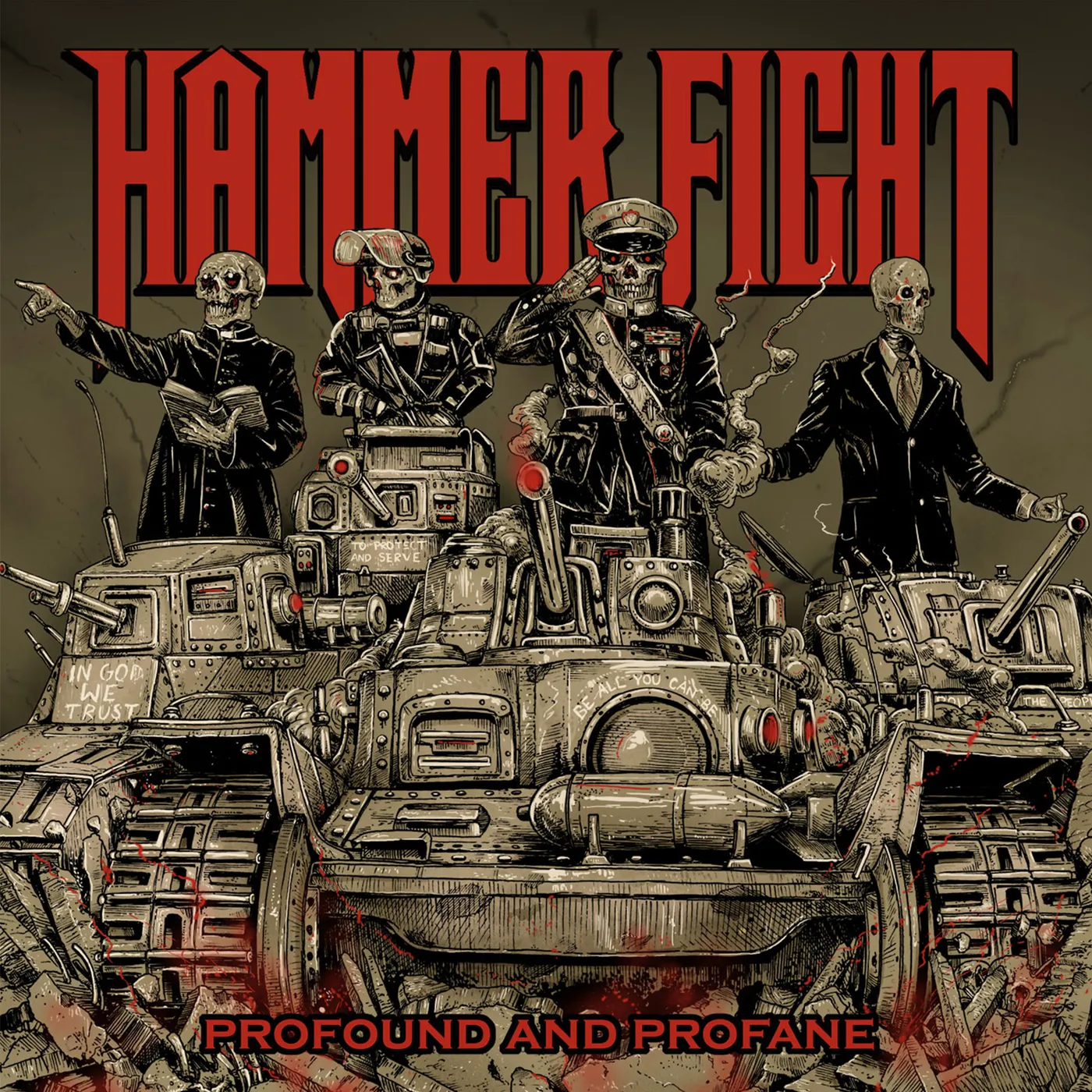 Hammer Fight PROFOUND & PROFANE CD