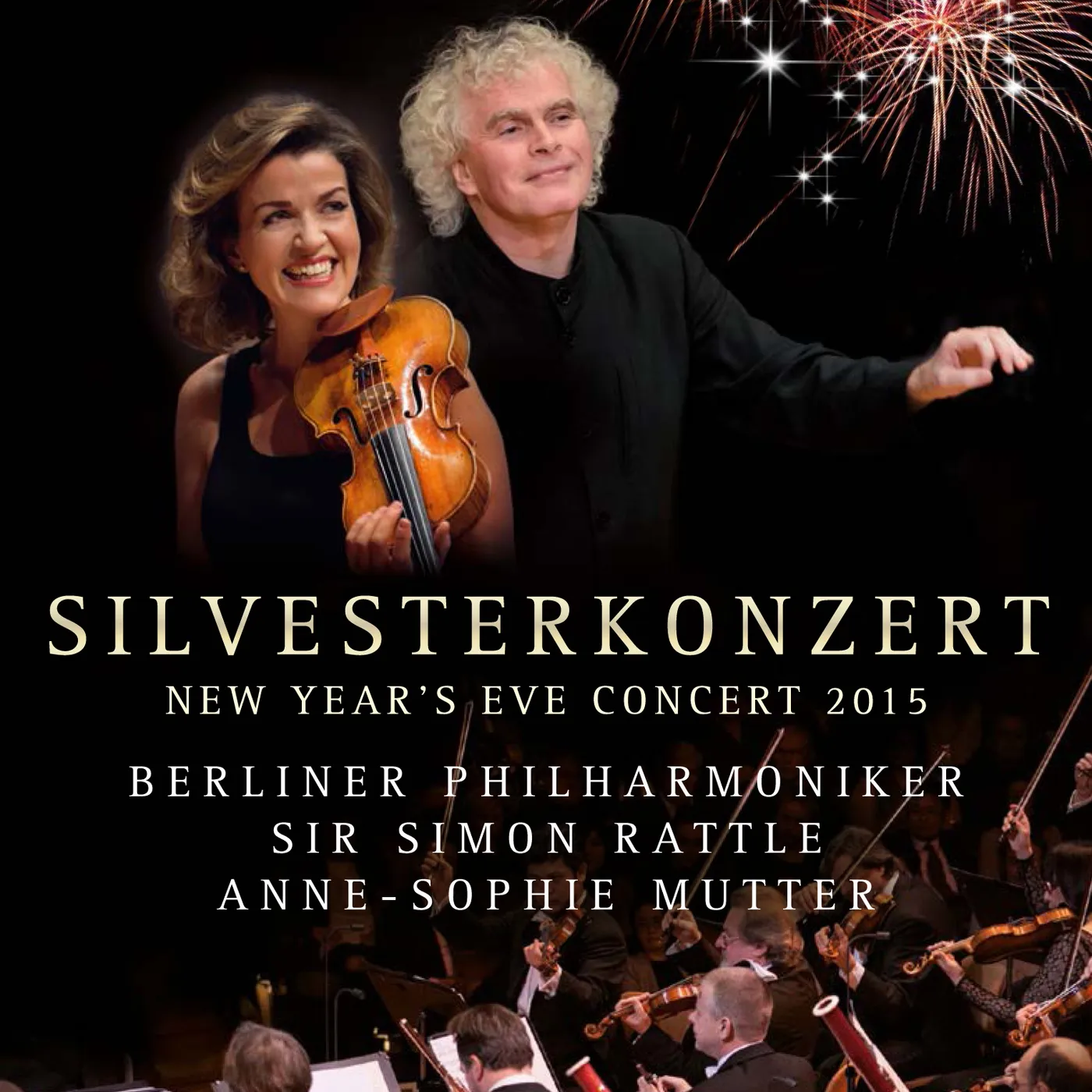 Simon Rattle BERLINER PHILHARMONIKER - NEW YEAR'S EVE CONCERT Blu-ray
