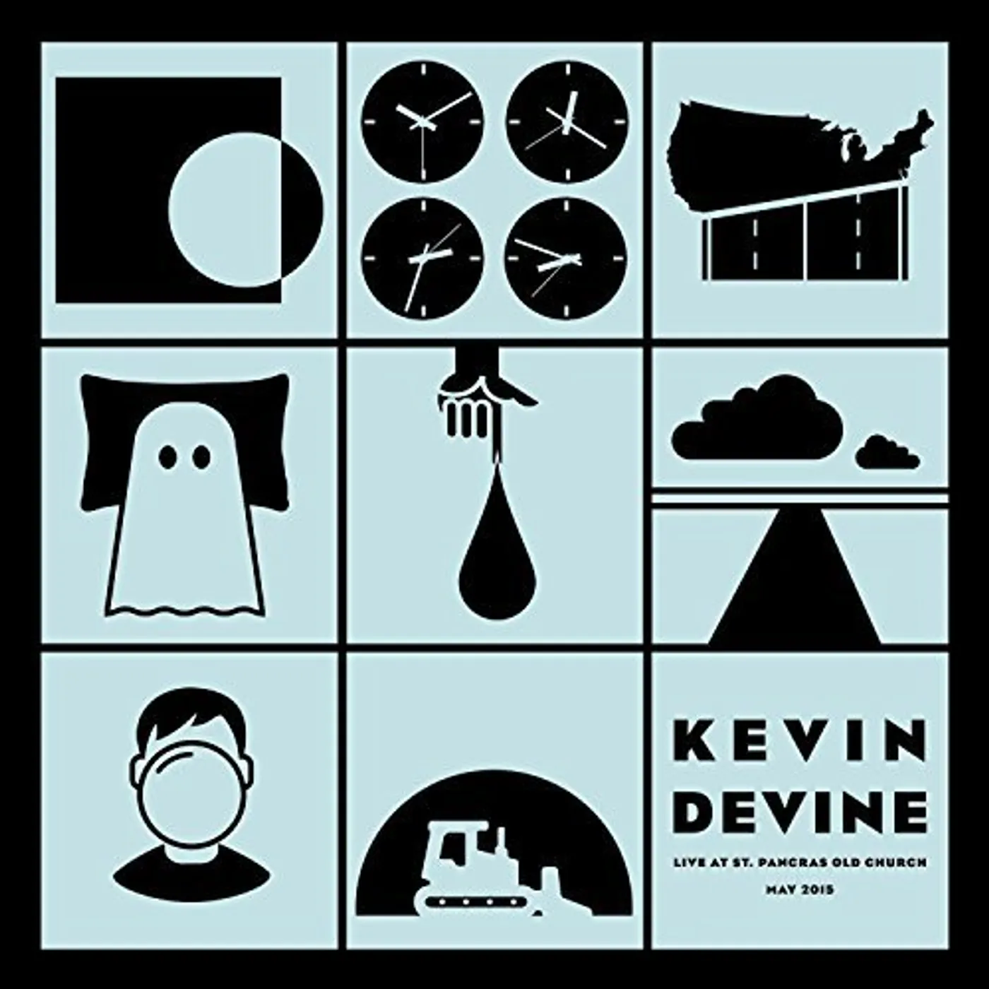 Kevin Devine LIVE AT ST PANCRAS OLD CHURCH Vinyl Record - UK Release