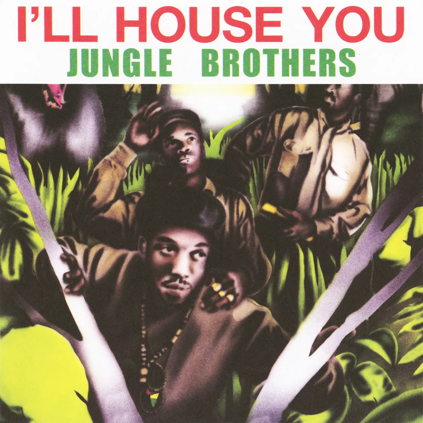 Jungle Brothers I'll House You / On The Run Vinyl Record