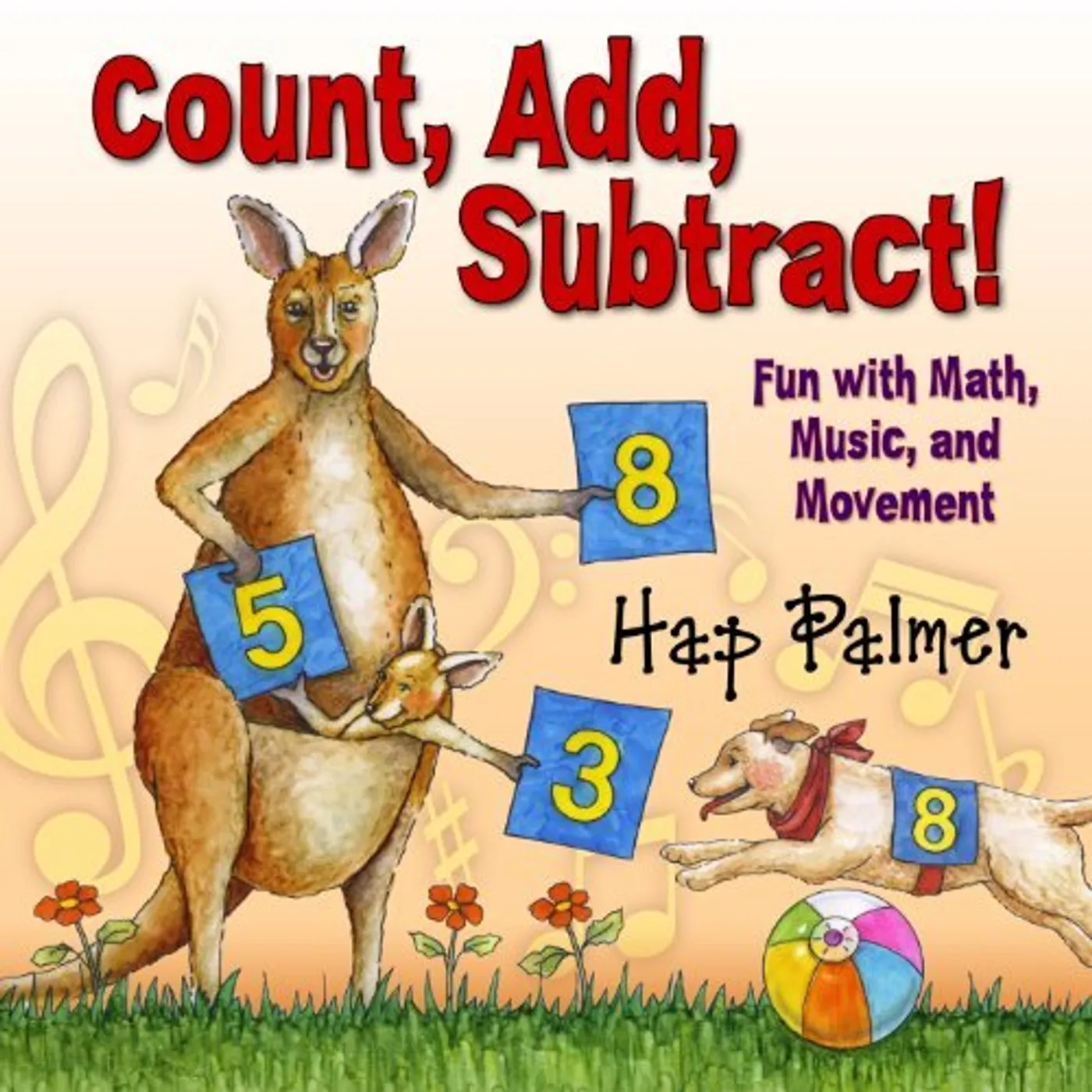 Hap Palmer COUNT ADD SUBTRACT FUN WITH MATH MUSIC & MOVEMENT CD