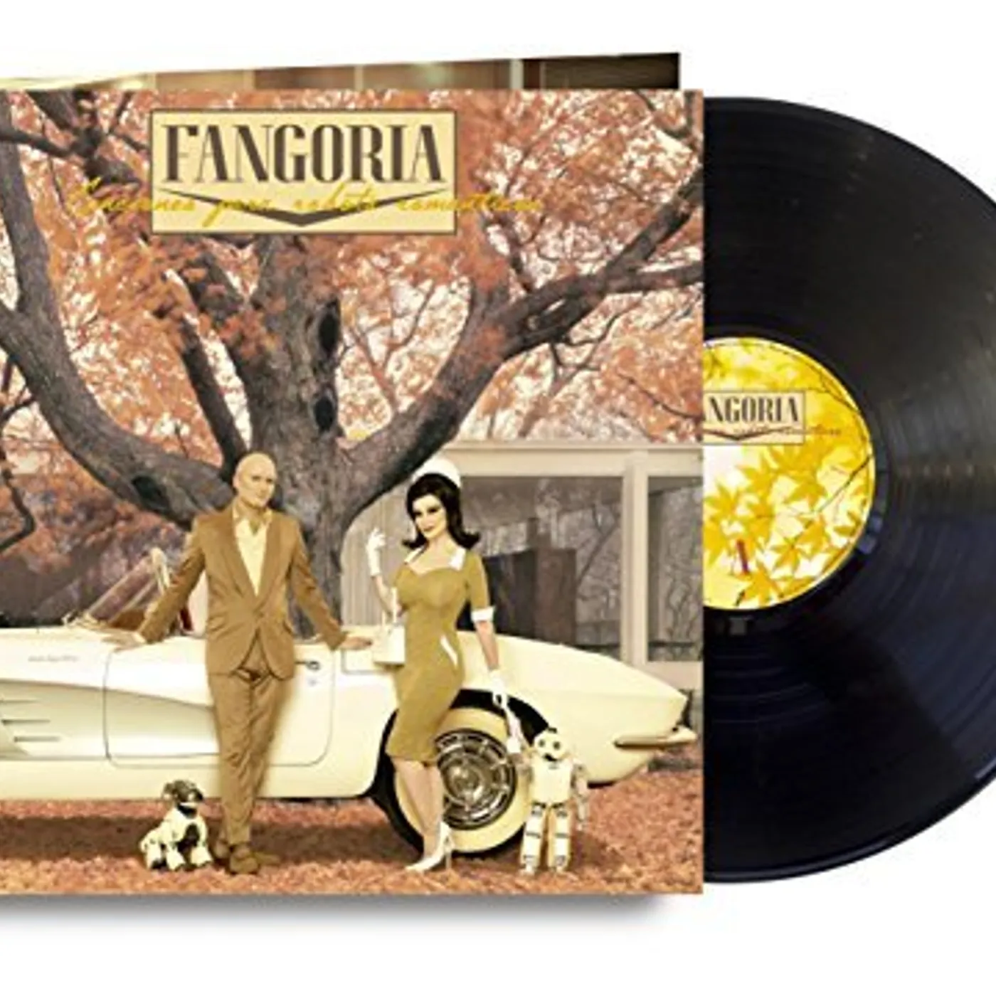 Fangoria CANCIONES PARA ROBOTS ROMANTICOS Vinyl Record