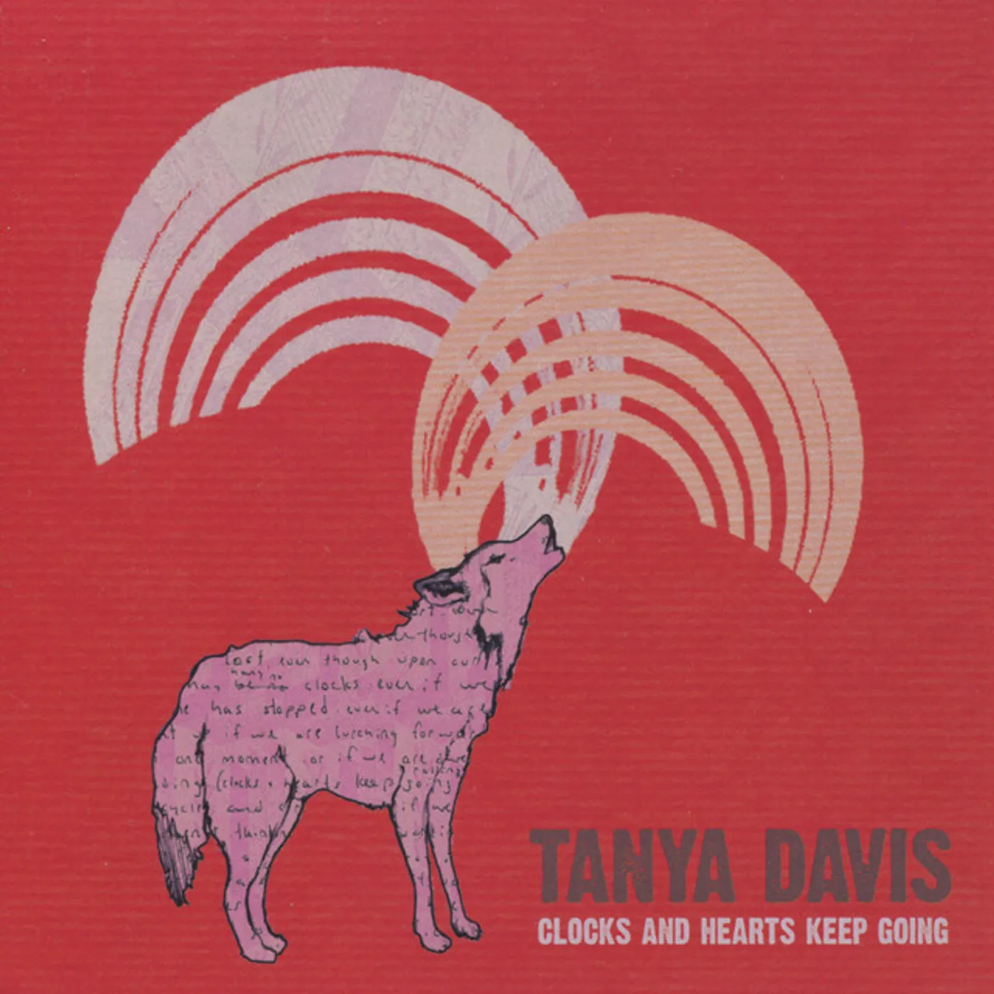 Tanya Davis CLOCKS & HEARTS KEEP GOING (LP) Vinyl Record