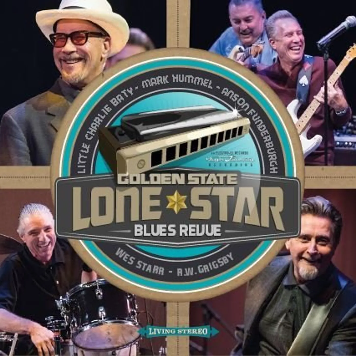 Mark Hummel GOLDEN STATE LONE STAR BLUES REVUE CD