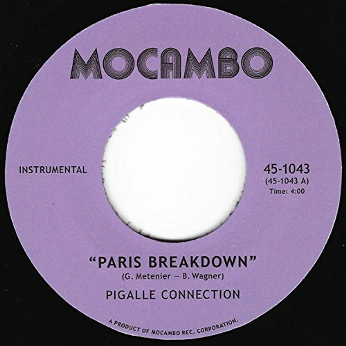 Pigalle Connection Paris Breakdown Vinyl Record