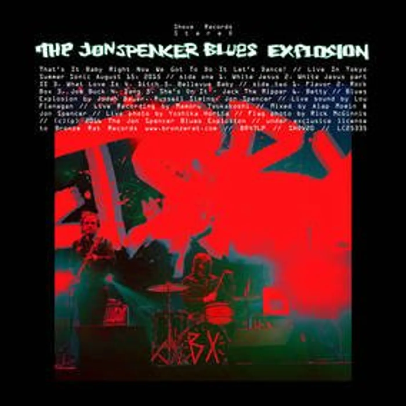The Jon Spencer Blues Explosion THAT'S IT BABY RIGHT NOW WE GOT TO DO IT LET'S Vinyl Record