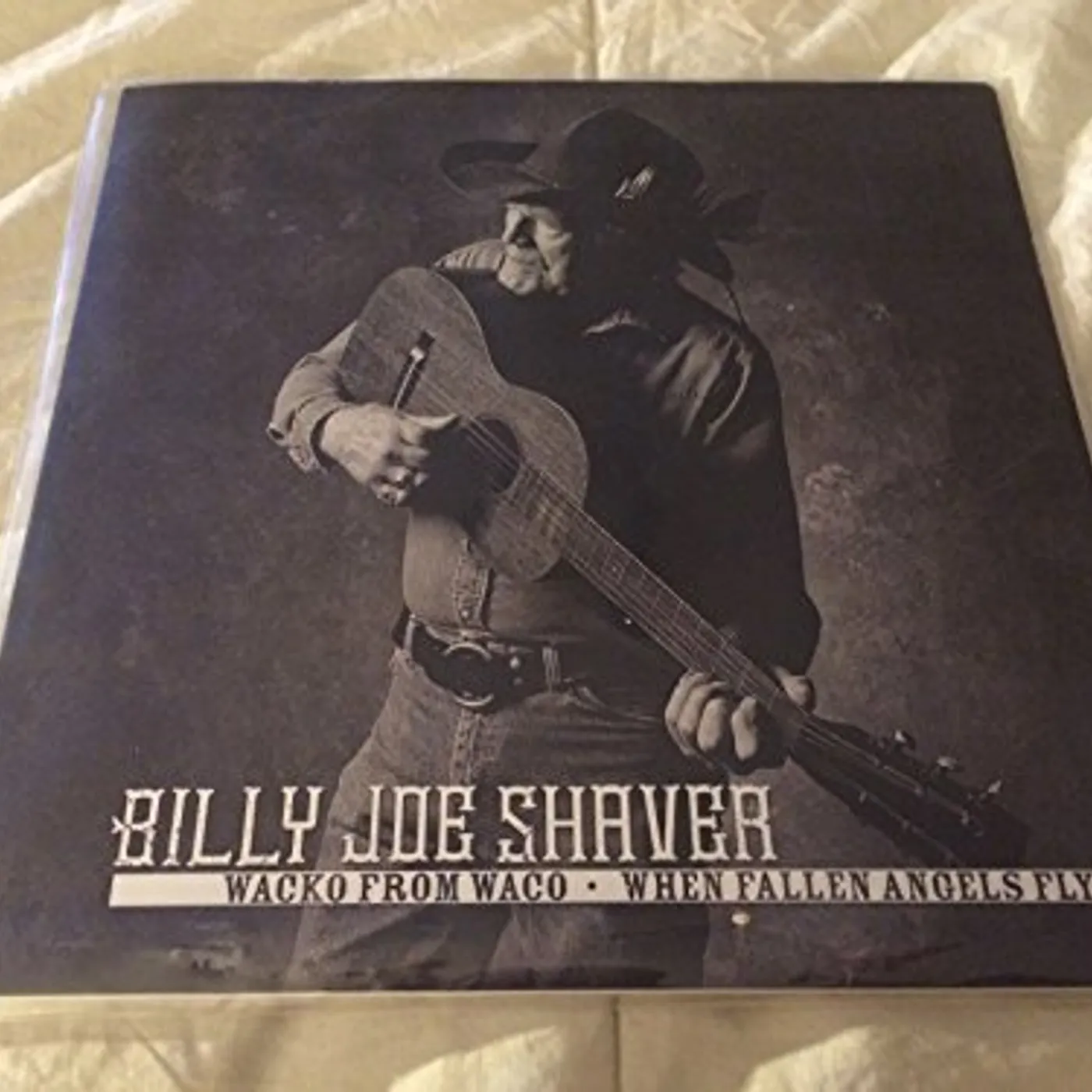 Billy Joe Shaver WACKO FROM WACO / WHEN FALLEN ANGELS FLY Vinyl Record