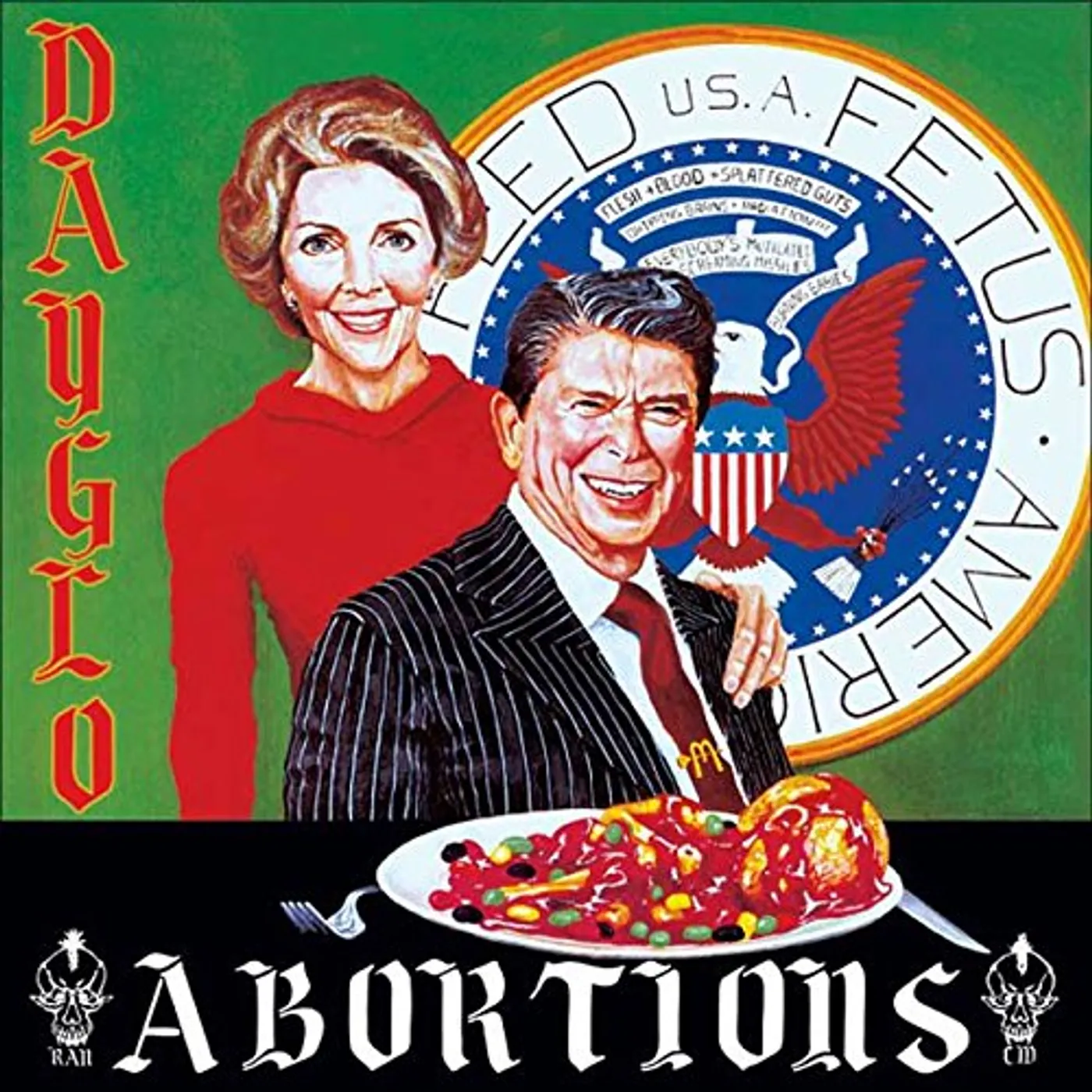 Dayglo Abortions Feed Us A Fetus Vinyl Record