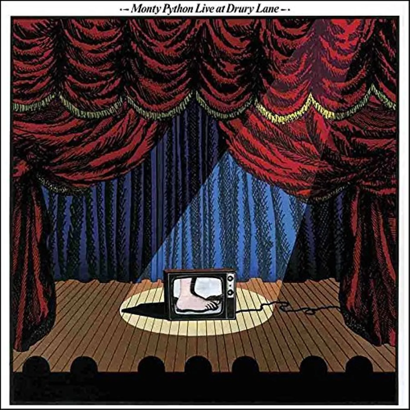 Monty Python LIVE AT DRURY LANE Vinyl Record