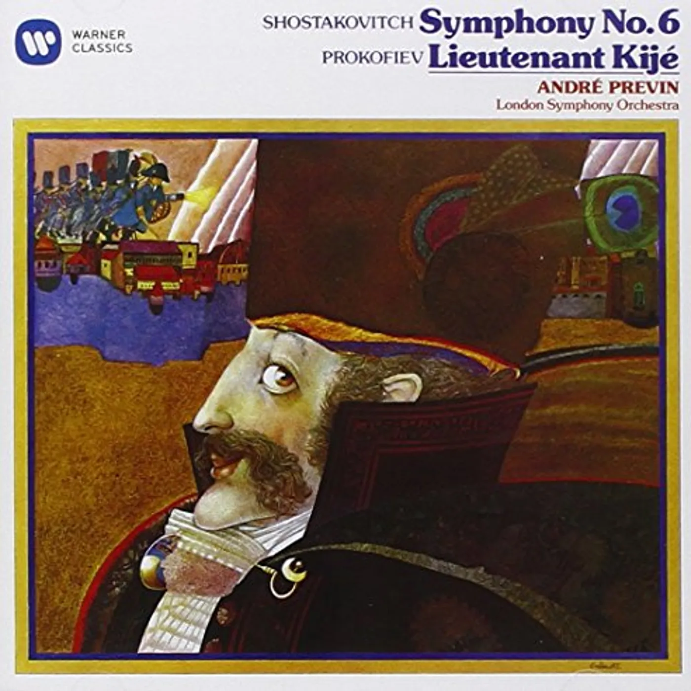 Shostakovich / Andre Previn SYMPHONY 6 ETC CD