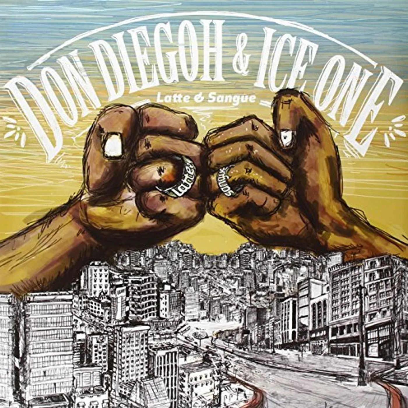 Don Diegoh & Ice One LATTE E SANGUE Vinyl Record