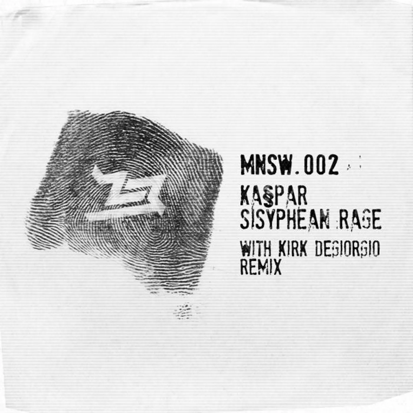 Kaspar Sisyphean Rage Vinyl Record