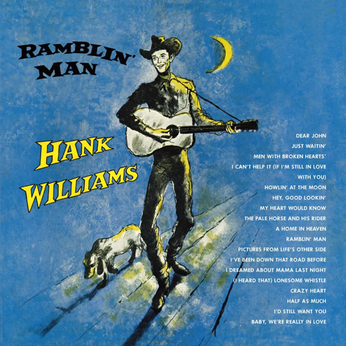 Hank Williams Ramblin' Man Vinyl Record