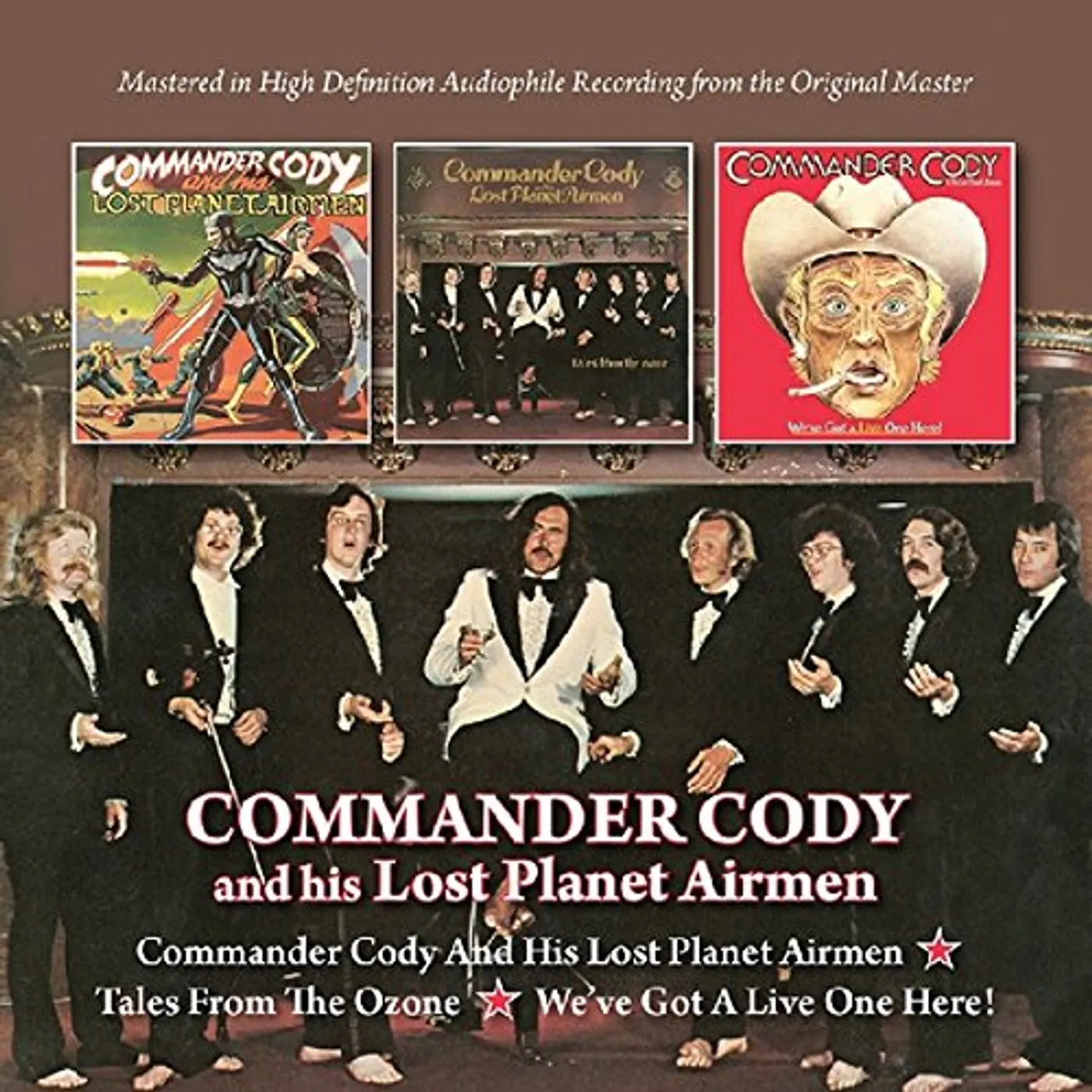 Commander Cody and His Lost Planet Airmen & HIS LOST PLANET AIRMEN/TALES FROM OZONE / WE'VE CD