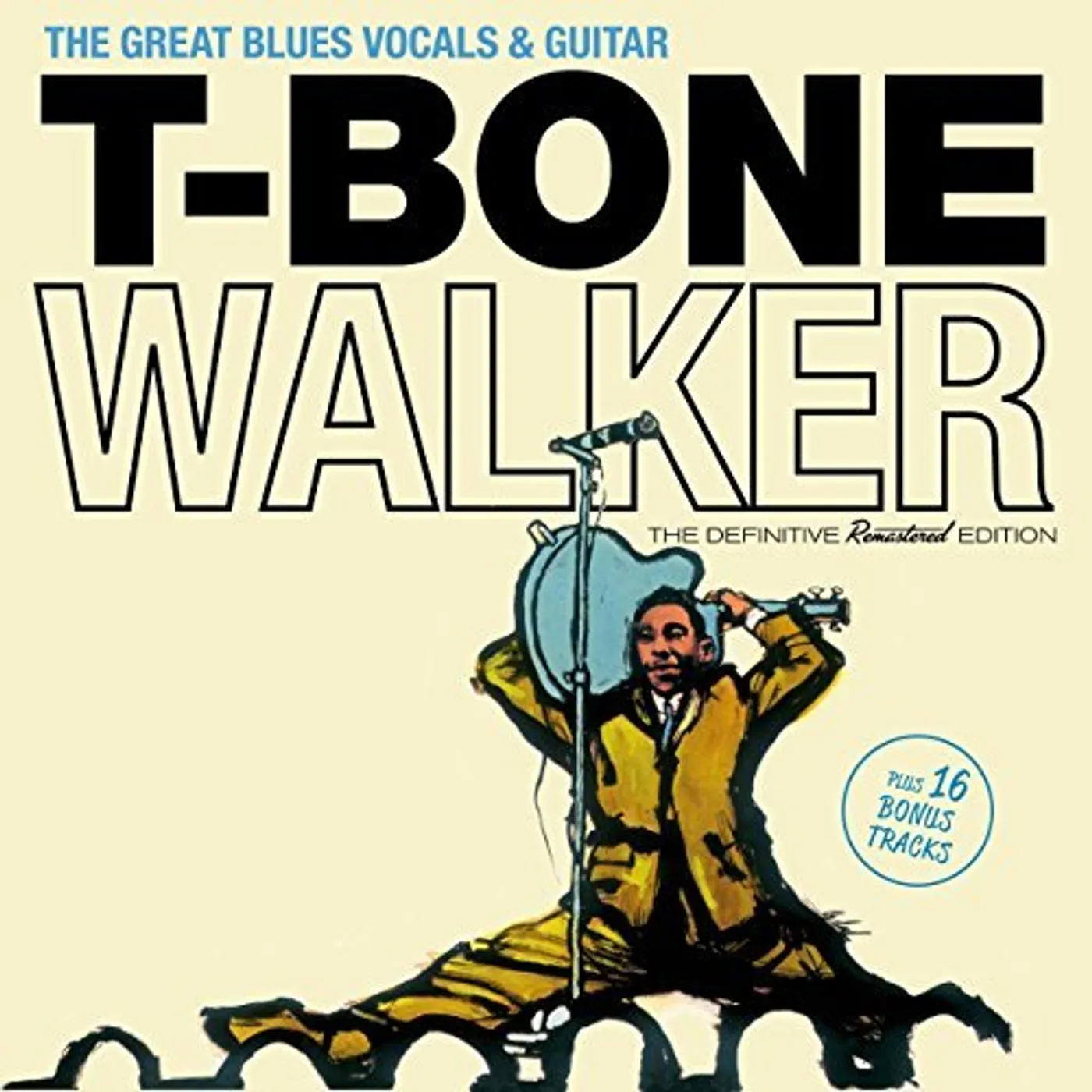 T-Bone Walker GREAT BLUES VOCALS & GUITAR + 16 BONUS TRACKS CD