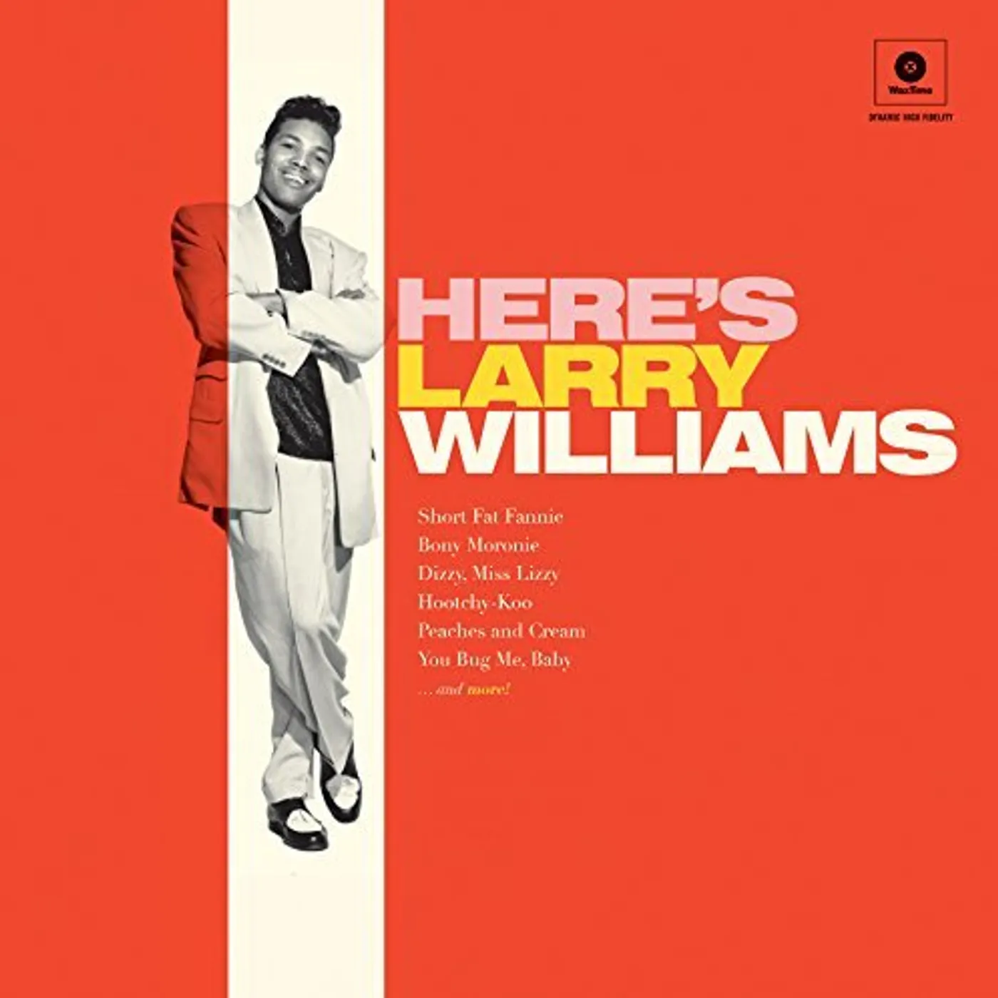 HERE'S LARRY WILLIAMS + 2 BONUS TRACKS Vinyl Record - 180 Gram Pressing, Spain Release