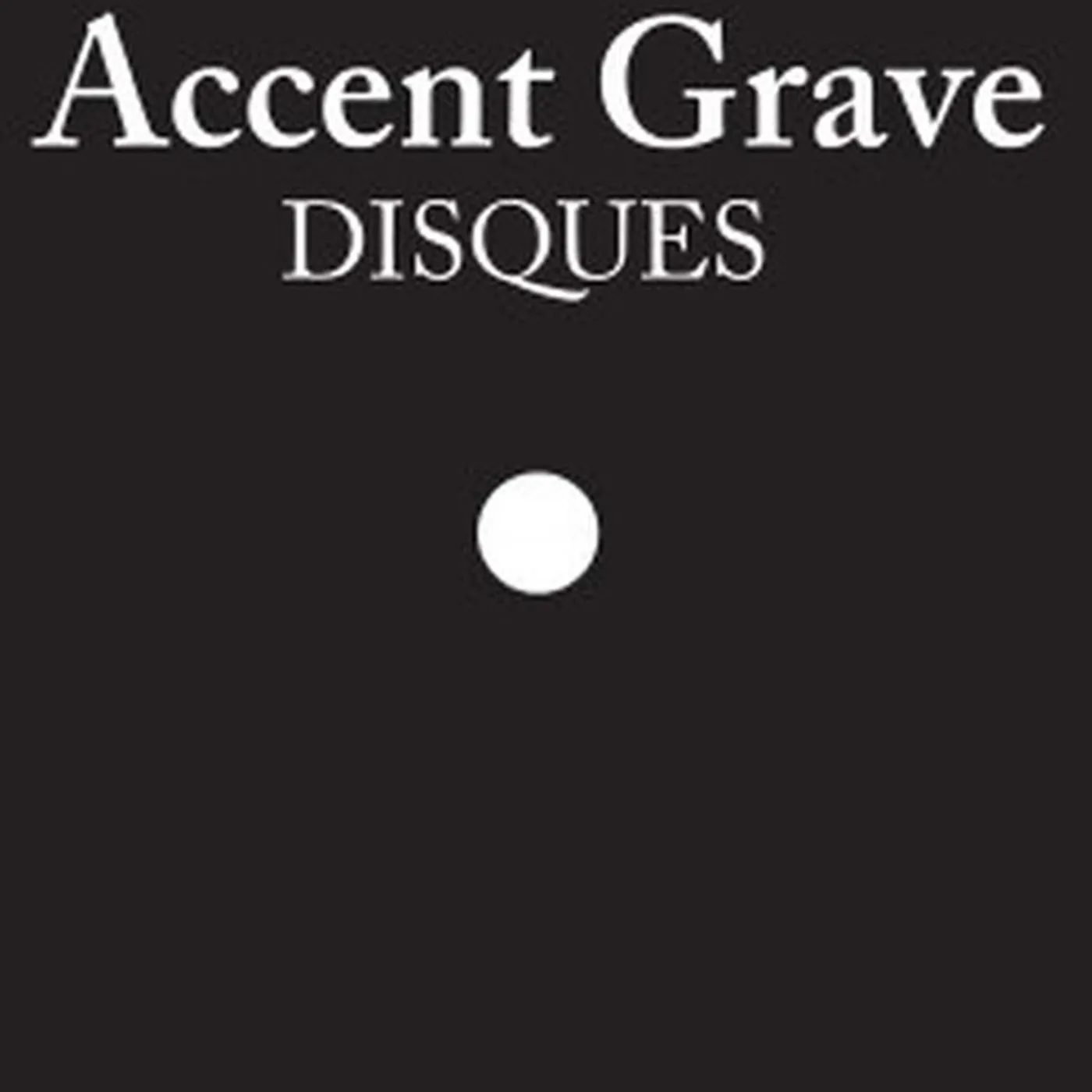 Agnes ACCENT GRAVE Vinyl Record