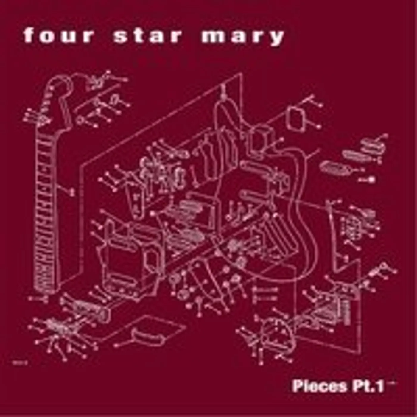 Four Star Mary PIECES PT I CD