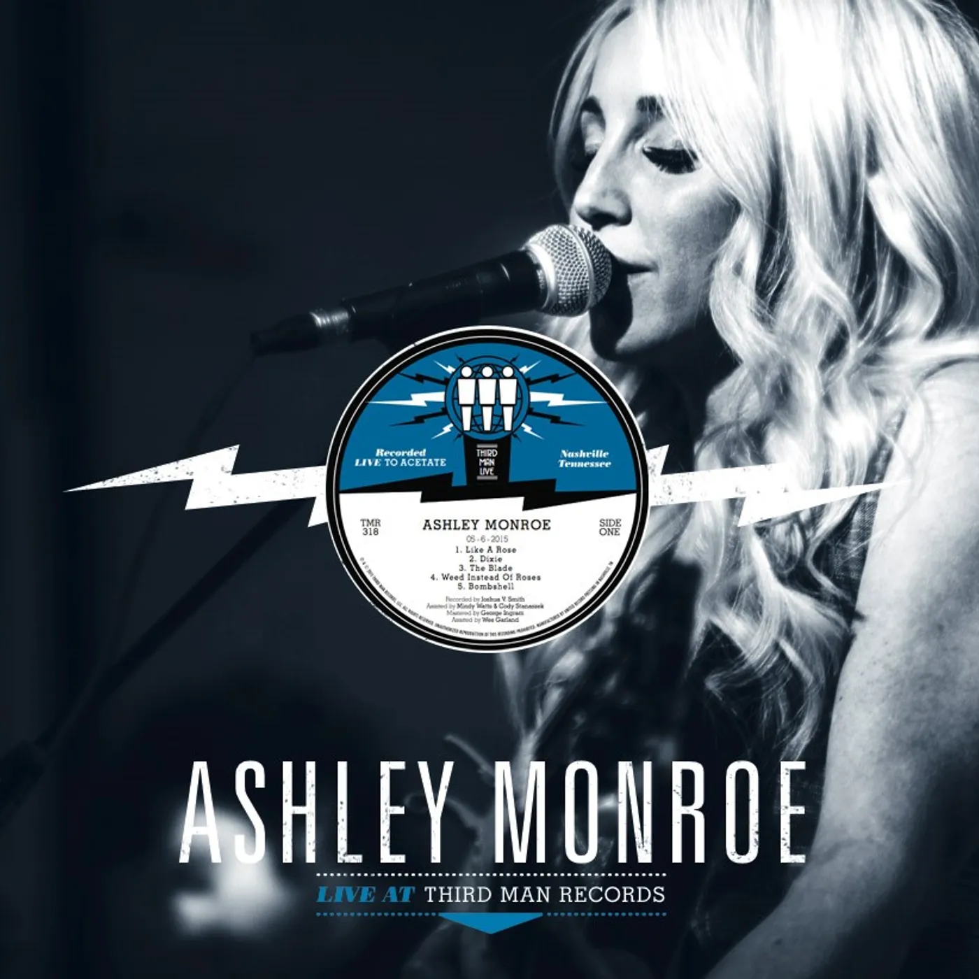 Ashley Monroe LIVE AT THIRD MAN Vinyl Record