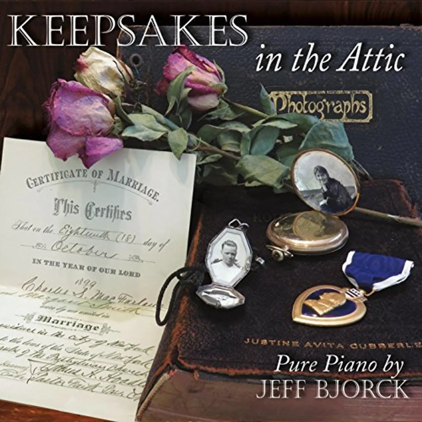 Jeff Bjorck KEEPSAKES IN THE ATTIC CD