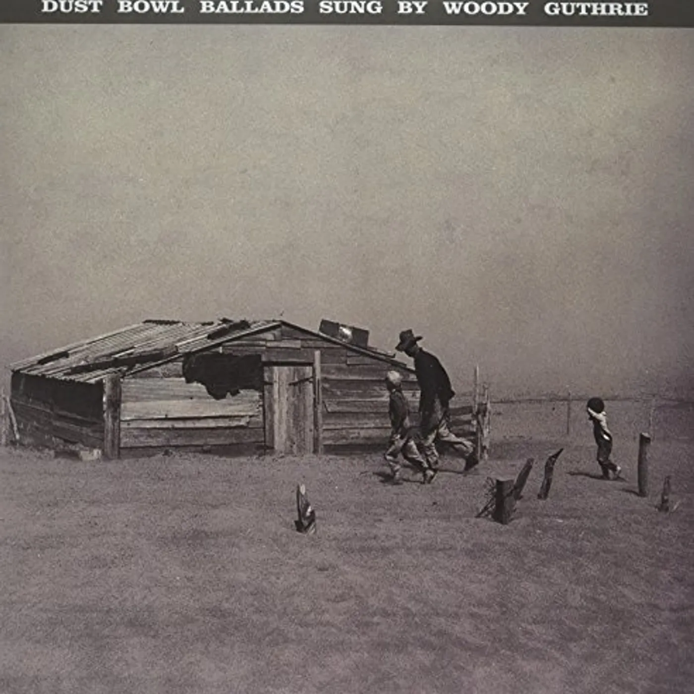 Woody Guthrie Dust Bowl Ballads Vinyl Record
