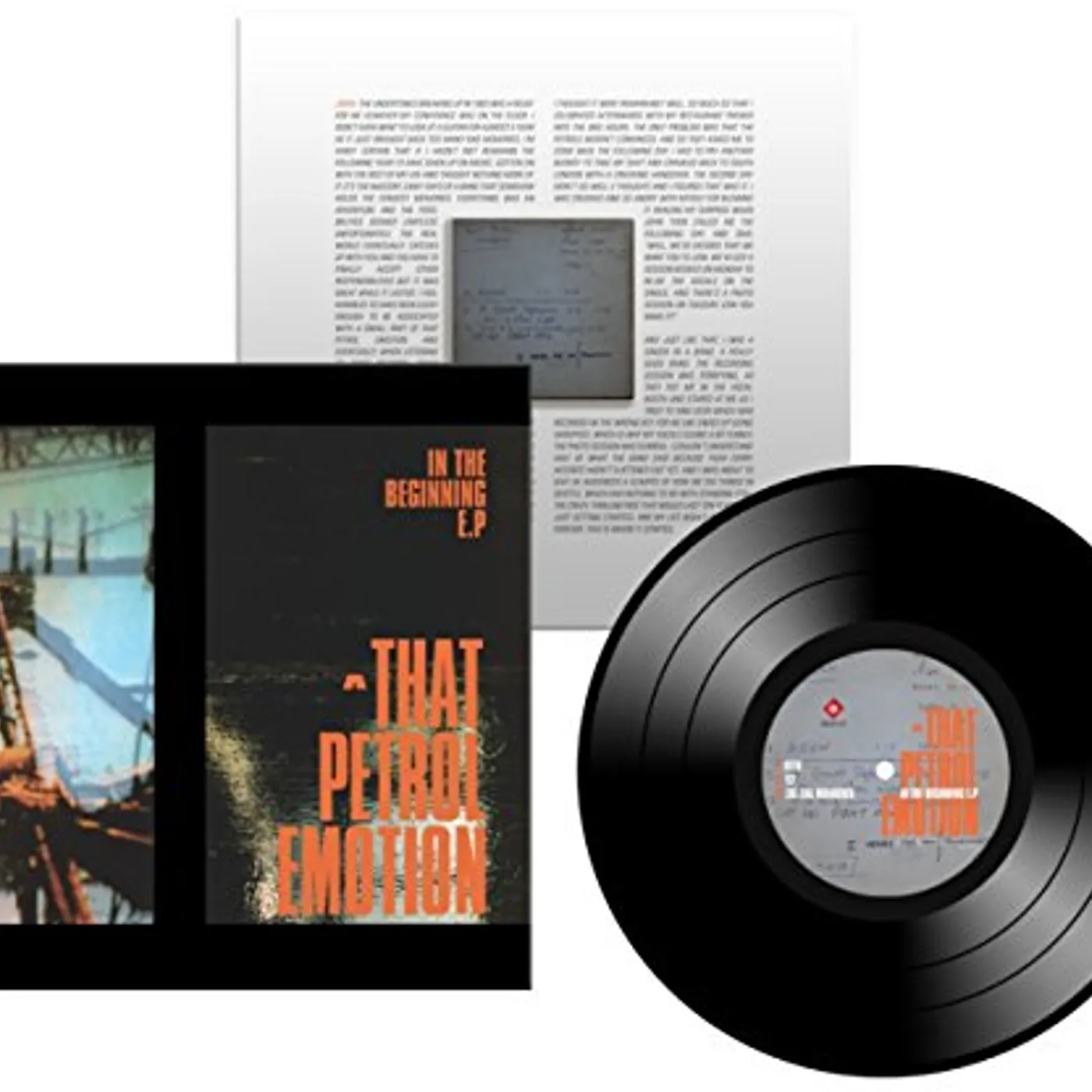That Petrol Emotion IN THE BEGINNING Vinyl Record